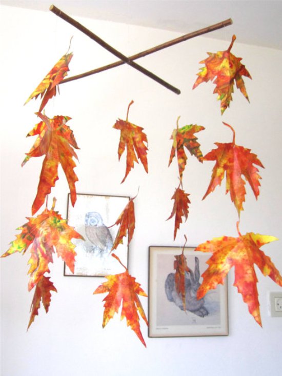 Autumn Wind Music Design Idea